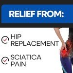 Hip Compression Sleeve for Sciatica Pain Relief