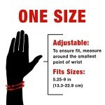 Adjustable Blue Night Wrist Support for Relief