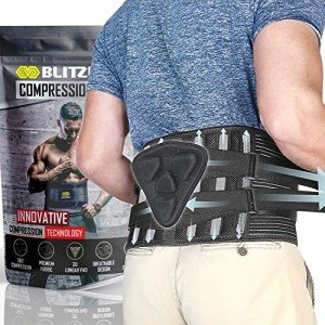Adjustable Back Brace for Lower Back Pain Relief