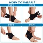 Adjustable Neoprene Ankle Support Brace for Sports
