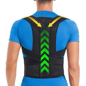 DIANMEI Adjustable Posture Corrector for Back Pain