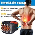 Magnetic Heating Back Brace for Pain Relief