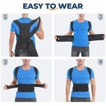 DIANMEI Adjustable Posture Corrector for Back Pain