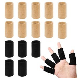 20 Pcs Finger Splints and Compression Sleeves