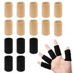 20 Pcs Finger Splints and Compression Sleeves