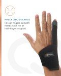 Copper Compression Finger Splint for Injuries and Arthritis