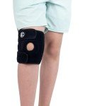 Adjustable Knee Support for Kids - Black