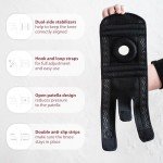 Adjustable Knee Support for Kids - Black