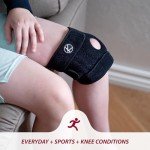 Adjustable Knee Support for Kids - Black
