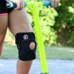 Adjustable Knee Support for Kids - Black