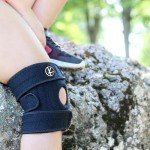 Adjustable Knee Support for Kids - Black
