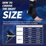 SNEINO Adjustable Ankle Brace for Injury Support