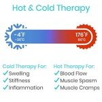 Vive Compression Ankle Ice Pack for Pain Relief