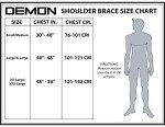 Demon United D3O Shoulder Stability Brace - Large/XLarge
