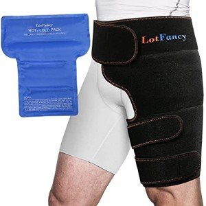 LotFancy Hip Brace with Hot/Cold Gel Pack