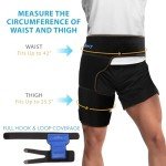 LotFancy Hip Brace with Hot/Cold Gel Pack
