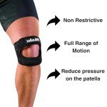 Adjustable Knee Pain Relief Support Strap - Black