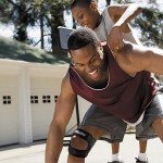 Adjustable Knee Pain Relief Support Strap - Black