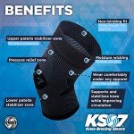 OrthoSleeve Compression Knee Brace for Pain Relief