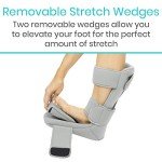 Vive Plantar Fasciitis Night Splint with Stretch Wedges