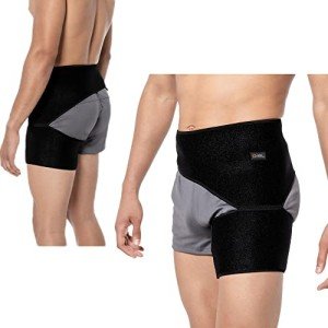 Adjustable Copper Compression Groin & Hip Brace