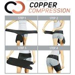 Adjustable Copper Compression Groin & Hip Brace