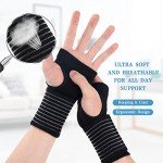 2 Pack Adjustable Wrist Brace for Pain Relief