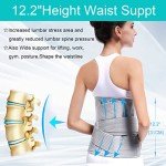 Ultimate Back Support Brace for Pain Relief - XL