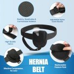Adjustable Hernia Belt for Men with Compression Pad