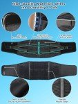Dual Adjustable Back Support Belt for Pain Relief