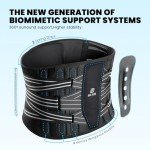RISE GLOW Back Brace for Pain Relief & Support