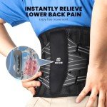 RISE GLOW Back Brace for Pain Relief & Support