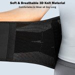 FREETOO Adjustable Back Brace for Pain Relief