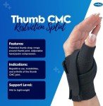 Comfort Cool Left-Hand CMC Restriction Splint, Medium Plus