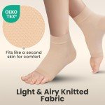 Ankle Compression Sleeve for Foot Support - L