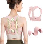 Adjustable Posture Corrector Upper Back Brace for Women