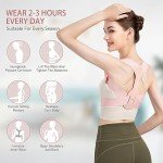 Adjustable Posture Corrector Upper Back Brace for Women