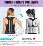Adjustable Back Brace for Posture and Pain Relief