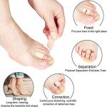 4-Pack Hammer Toe Straighteners & Support Splints