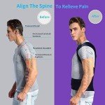 Adjustable Back Brace for Posture and Pain Relief