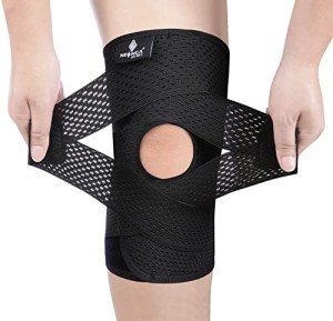 Adjustable Compression Knee Brace for Pain Relief