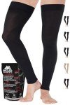 Mojo Sports Recovery Compression Thigh Sleeve - X-Large Black