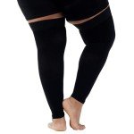 Mojo Sports Recovery Compression Thigh Sleeve - X-Large Black