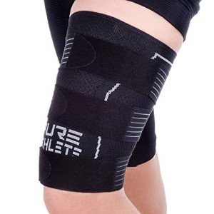 Adjustable Thigh Compression Sleeve - X-Large Black