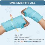 Wrist Ice Pack Wrap for Carpal Tunnel Relief