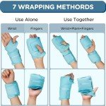 Wrist Ice Pack Wrap for Carpal Tunnel Relief
