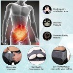 Wonder Care Grey Hernia Support Brace with Pads