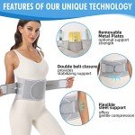 EGJoey Lower Back Brace for Pain Relief