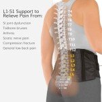 Adjustable Lumbar Pain Brace for Back Support