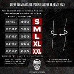 Elbow Sleeves with Wrist Wraps for Support